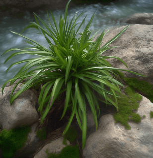 Acori graminei Rhizoma – Traditional herb in Interstellar Blends used for memory enhancement, cognitive clarity, and neuroprotection against neurodegenerative disorders.