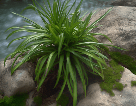 Acori graminei Rhizoma – Traditional herb in Interstellar Blends used for memory enhancement, cognitive clarity, and neuroprotection against neurodegenerative disorders.