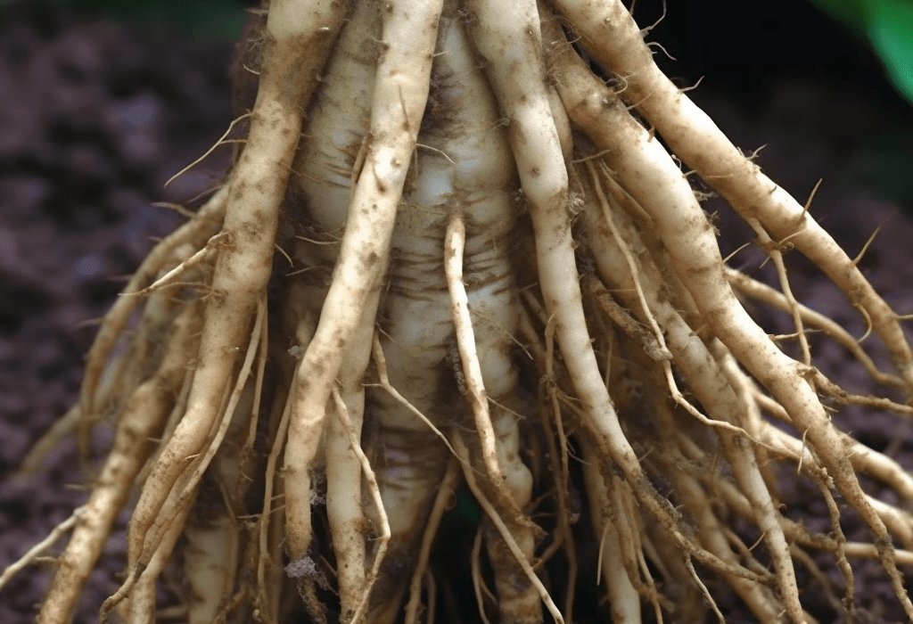 Asparagus racemosus – Adaptogenic herb in Interstellar Blends, enhancing reproductive health, immune function, and stress resilience.