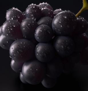 Black grape skin (Vitis vinifera) – Antioxidant-rich in Interstellar Blends, promoting heart health and reducing oxidative stress.