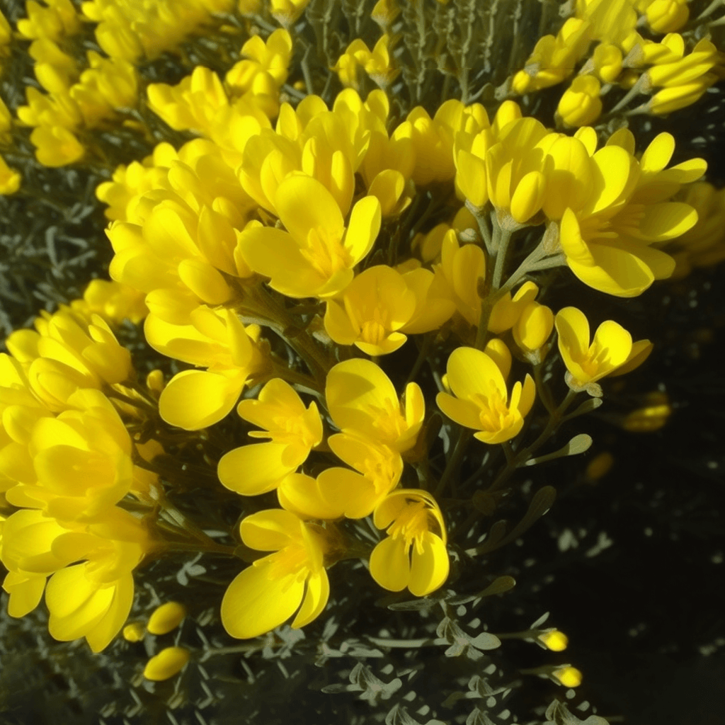 Calycotome villosa – A bright capture of Calycotome villosa, a plant in Interstellar Blends for its traditional medicinal benefits.