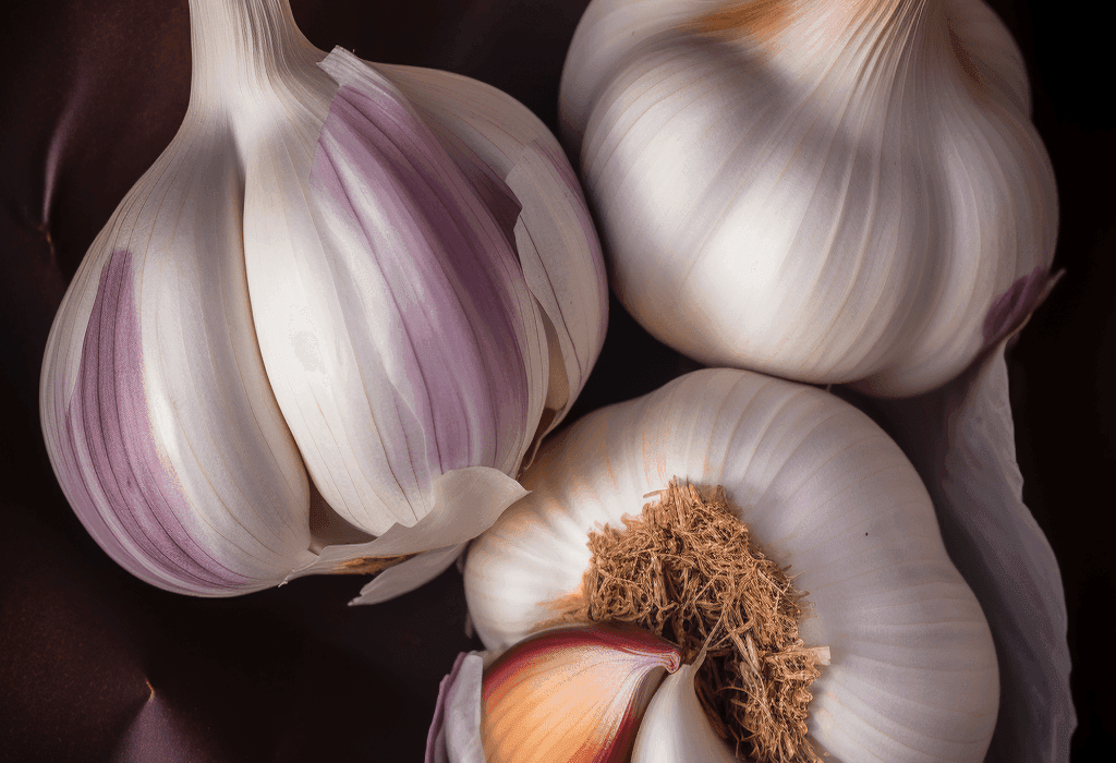 Allium sativum – A striking capture of Allium sativum (Garlic), a potent antimicrobial and cardiovascular-supporting herb in Interstellar Blends.