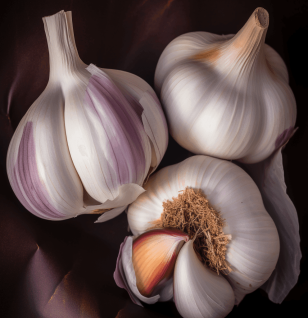 Allium sativum – A striking capture of Allium sativum (Garlic), a potent antimicrobial and cardiovascular-supporting herb in Interstellar Blends.