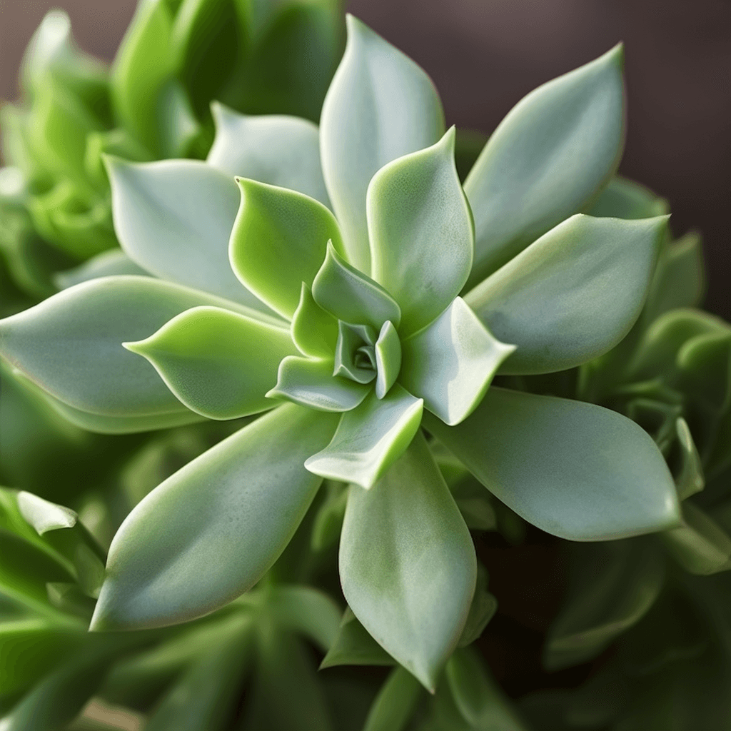 Graptopetalum paraguayense – A detailed image of Graptopetalum paraguayense, a succulent in Interstellar Blends for its antioxidant and skin-supporting properties.