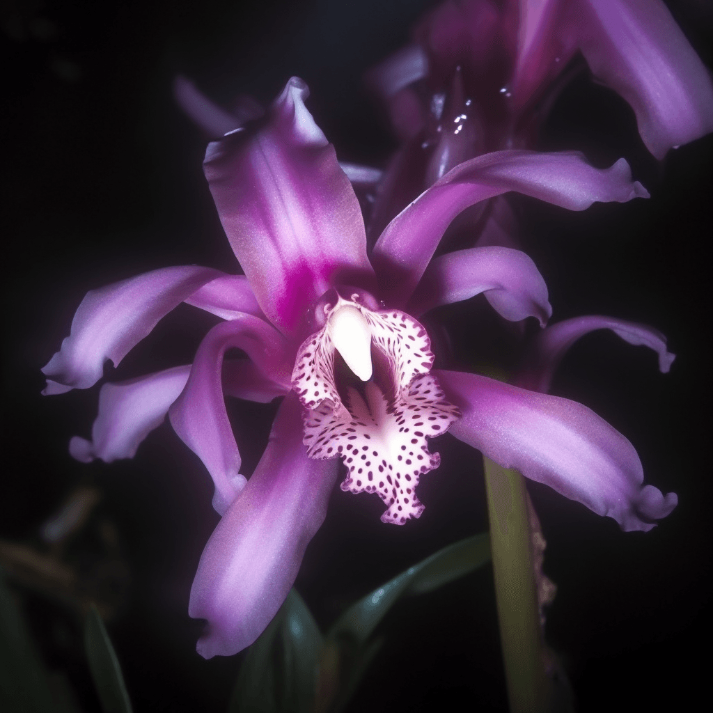 Laelia autumnalis – A high-resolution shot of Laelia autumnalis, an orchid in Interstellar Blends used for relaxation and vitality.