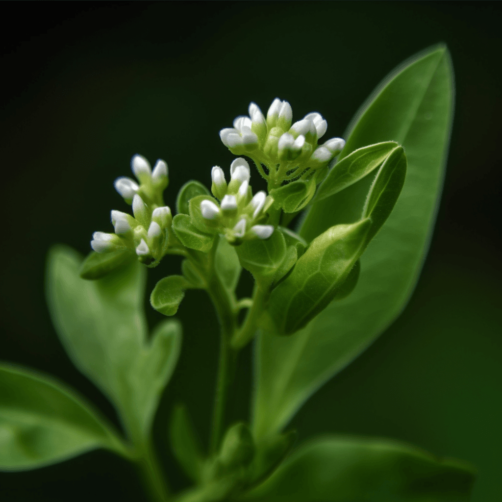 Lepidium sativum – A vibrant capture of Lepidium sativum (Garden Cress), a nutrient-dense herb in Interstellar Blends for immune and metabolic support.