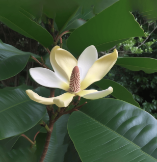 Magnolia officinalis – A high-resolution image of Magnolia bark, a traditional herb in Interstellar Blends for stress relief and neuroprotection.