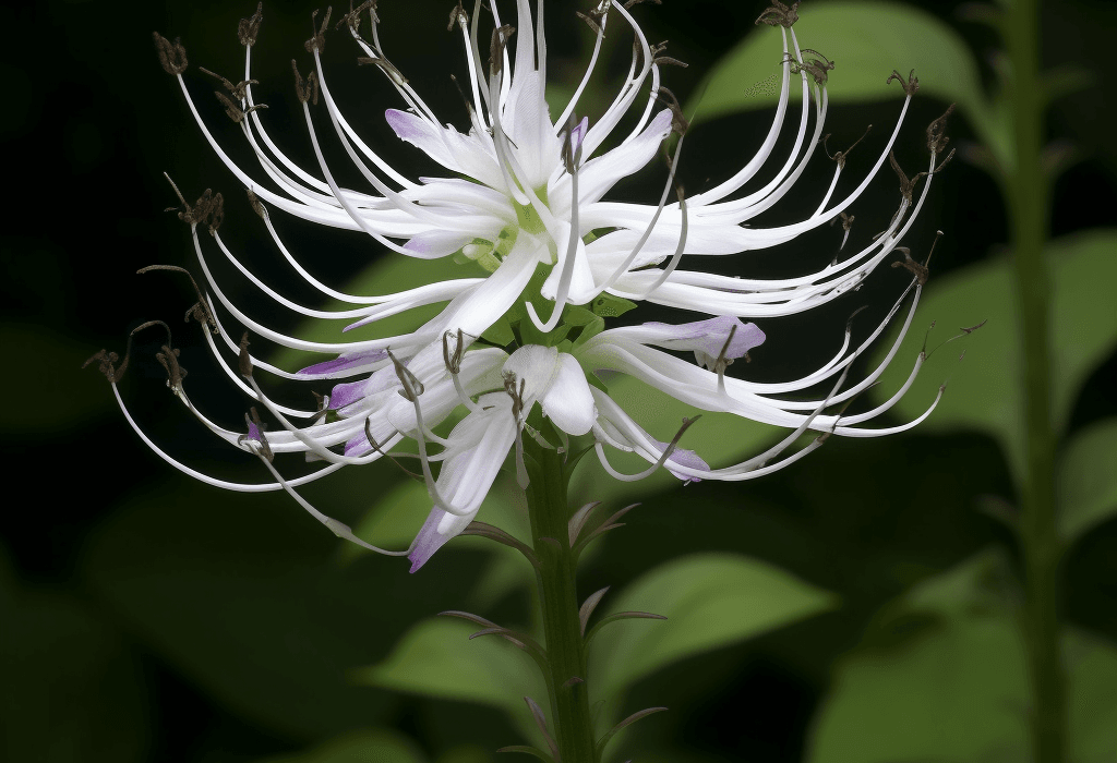 Orthosiphon stamineus – A detailed photo of Orthosiphon stamineus (Java Tea), a powerful herbal diuretic in Interstellar Blends.