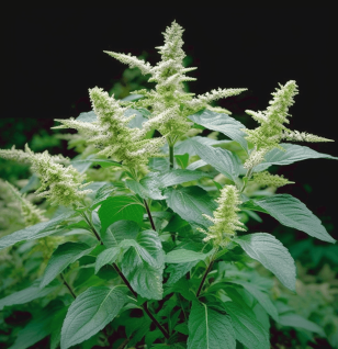 Ocimum gratissimum – A striking image of Ocimum gratissimum (African Basil), a medicinal plant in Interstellar Blends for antimicrobial and adaptogenic benefits.
