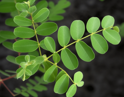 Phyllanthus urinaria – A bright shot of Phyllanthus urinaria, a traditional herb in Interstellar Blends for liver health and detoxification.