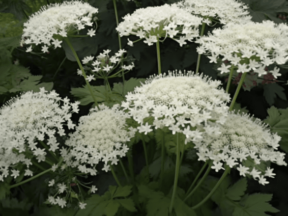 Qianghuo-Shengshi herbal blend illustration, a traditional Chinese formula featured in Interstellar Blends' herbal products, known for its ability to dispel wind-dampness, relieve pain, and support joint and muscle health