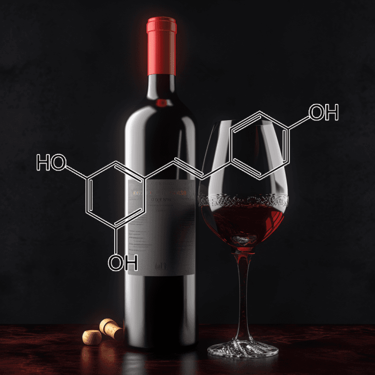 Resveratrol – A vibrant image of Resveratrol, a polyphenol in Interstellar Blends known for longevity, cardiovascular, and cognitive health.