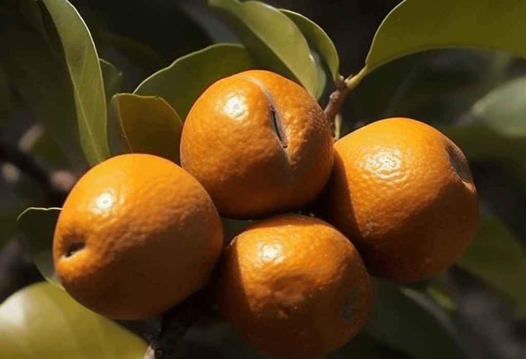 Strychnos nux vomica – A bright shot of Strychnos nux vomica, a traditional herb in Interstellar Blends used in very small amounts for its neurological effects.