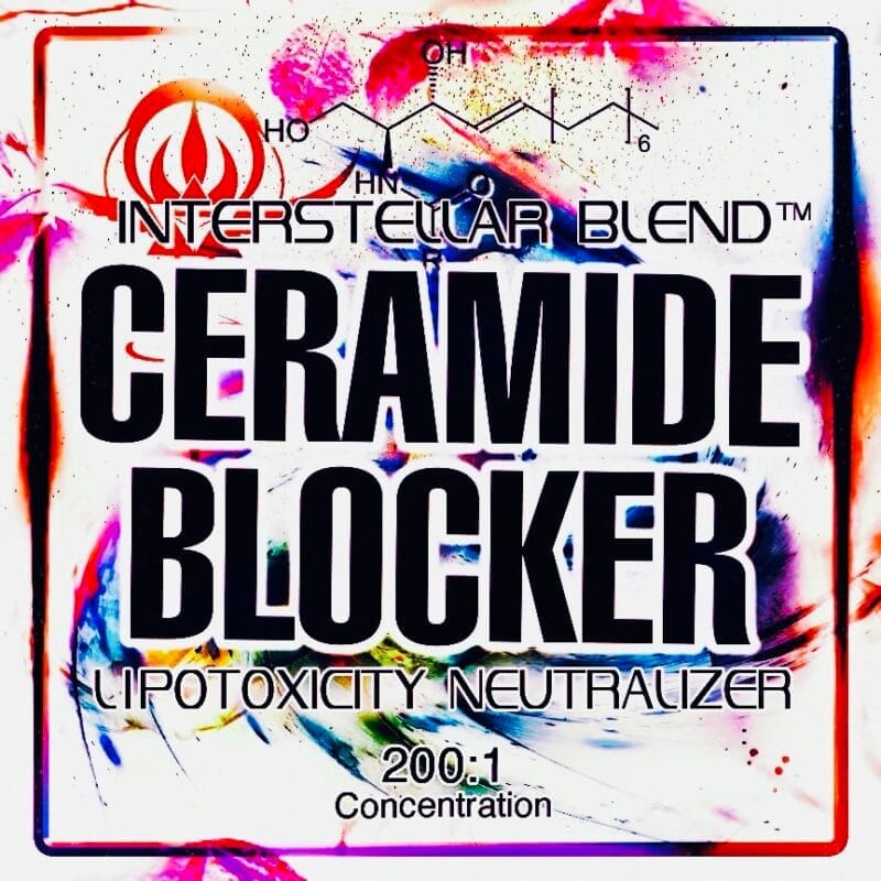 ceramide-blocker-interstellar-blends | INTERSTELLAR BLENDS "CERAMIDE BLOCKER is a potent herbal blend formulated to neutralize lipotoxicity by inhibiting ceramide synthesis. Elevated ceramide levels are linked to insulin resistance and metabolic disorders. Diabetes Journals By targeting ceramide production, this blend aims to support metabolic health and mitigate associated complications."
