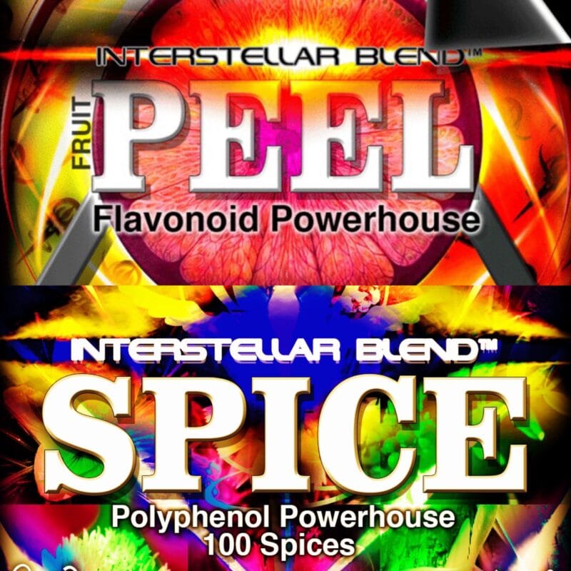 spice-peel-combo-interstellar-blends | INTERSTELLAR BLENDS Spice and Peel product combo from Interstellar Blends