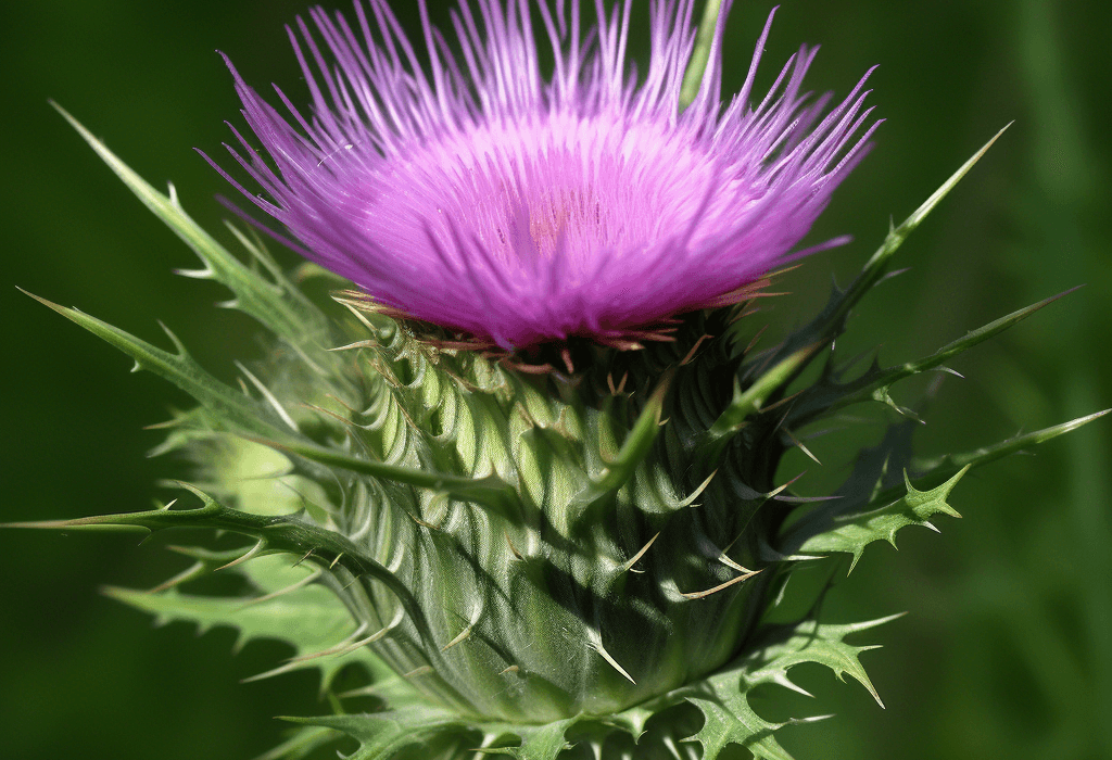 Carduus crispus – Herbal remedy in Interstellar Blends, supporting cardiovascular health and liver detoxification.