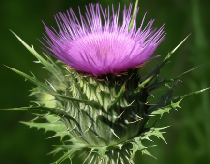 Carduus crispus – Herbal remedy in Interstellar Blends, supporting cardiovascular health and liver detoxification.