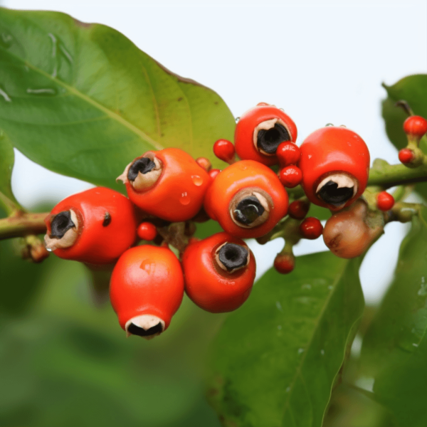 Paullinia cupana (Guarana) – Natural energy booster in Interstellar Blends, supporting focus, metabolism, and endurance.