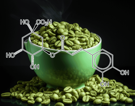 Chlorogenic acid (CGA) – Metabolism-boosting compound in Interstellar Blends, supporting weight loss and heart health.