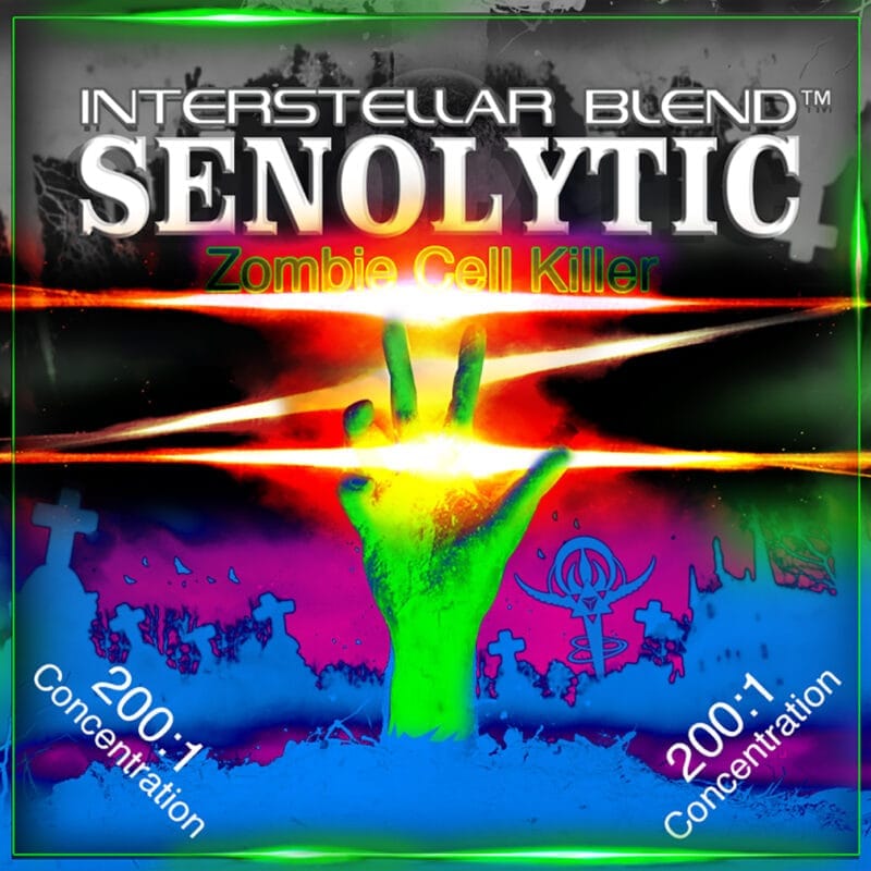 SENOLYTIC is a cutting-edge herbal blend targeting senescent 
