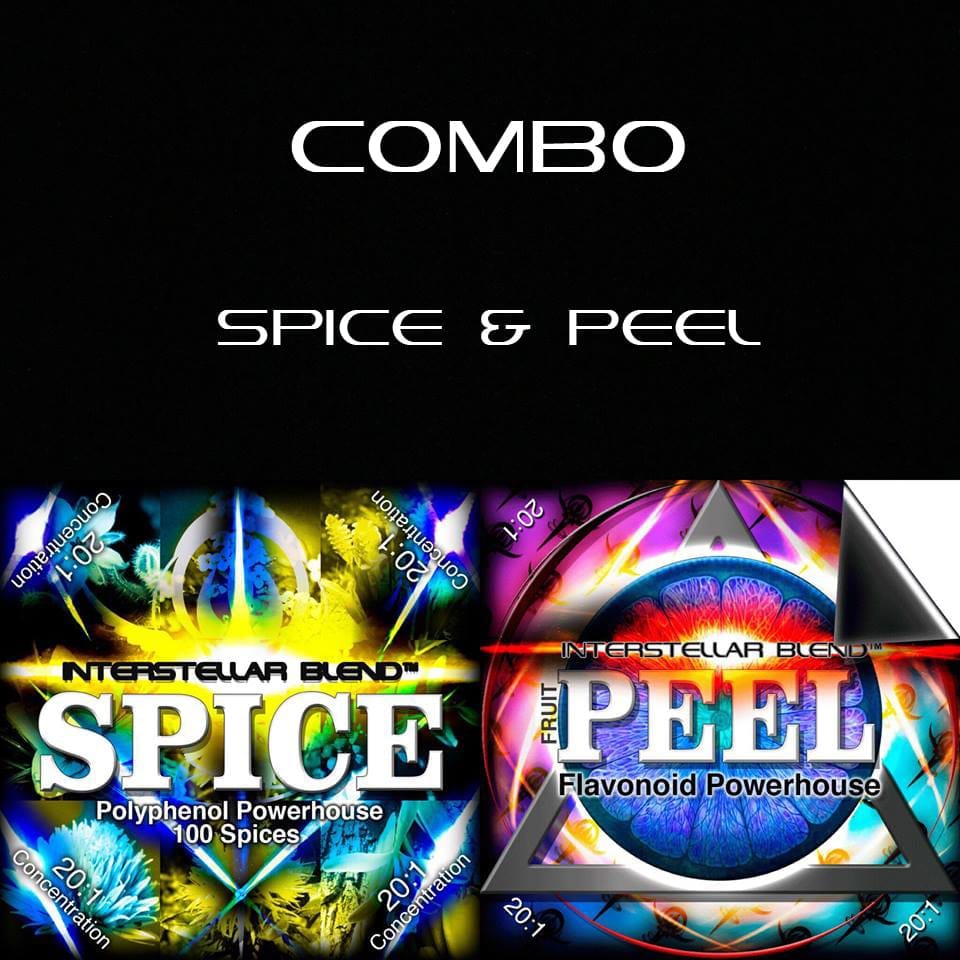 spiceand-peel-combo | INTERSTELLAR BLENDS Spice and Peel product combo from Interstellar Blends