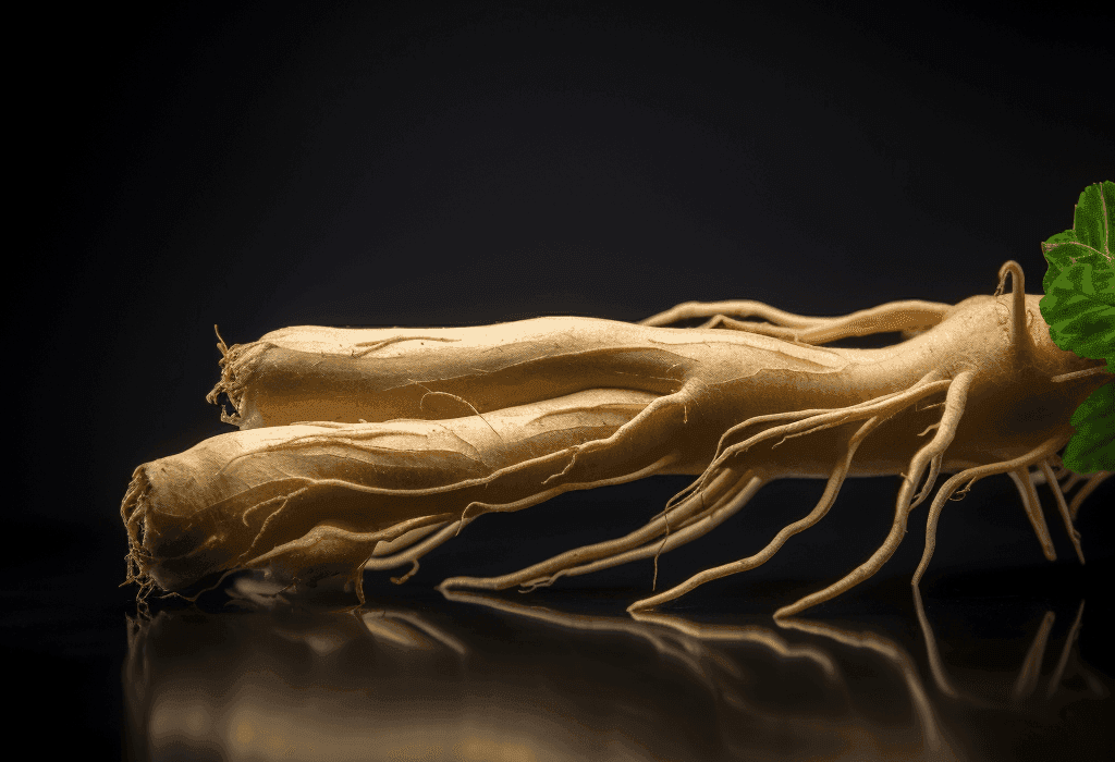 Brazilian Ginseng (Pfaffia paniculata) – A stunning capture of Brazilian Ginseng, an adaptogen in Interstellar Blends for energy and endurance.