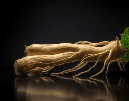 Brazilian Ginseng (Pfaffia paniculata) – A stunning capture of Brazilian Ginseng, an adaptogen in Interstellar Blends for energy and endurance.