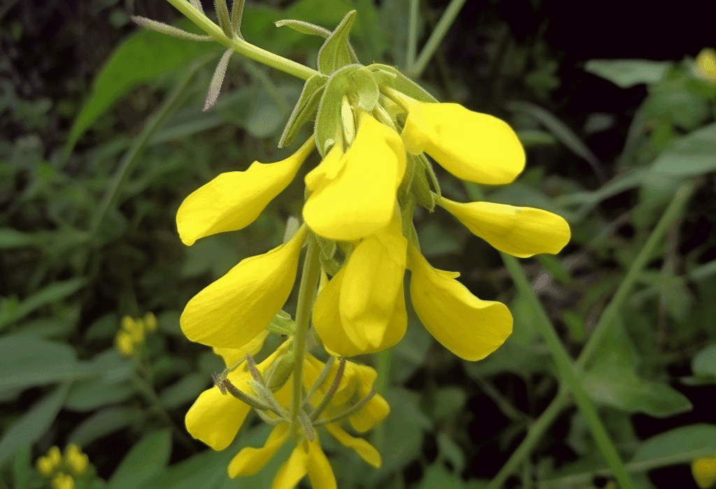 Corchorus olitorius – A bright capture of Corchorus olitorius, an herb in Interstellar Blends used for its antioxidant and anti-inflammatory benefits.