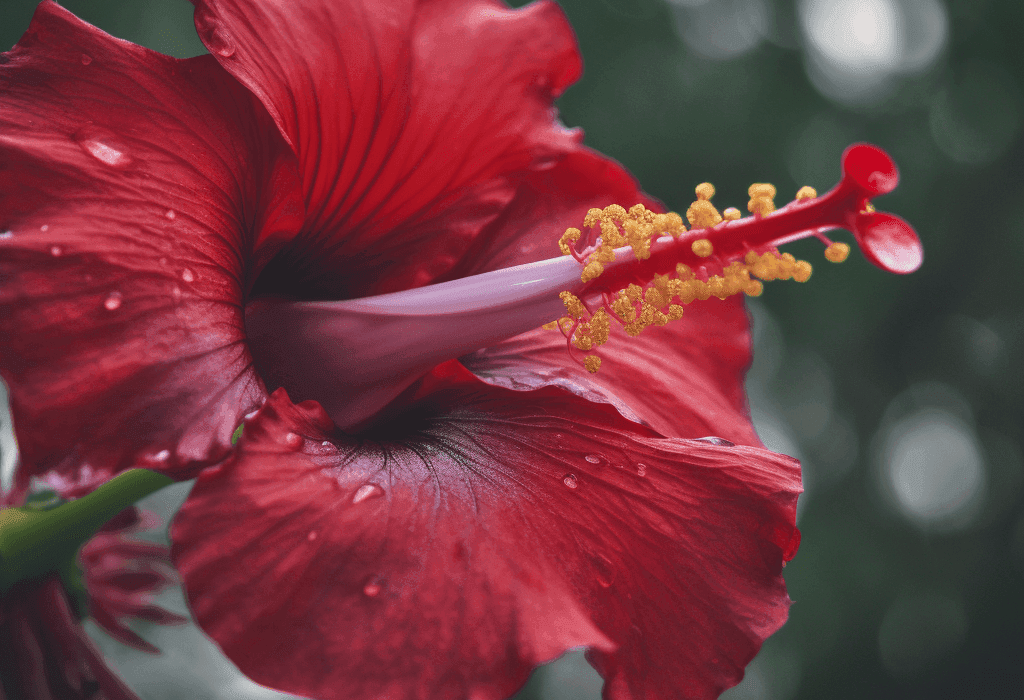 Hibiscus sabdariffa – A striking shot of Hibiscus flowers, included in Interstellar Blends for heart health and antioxidant properties.