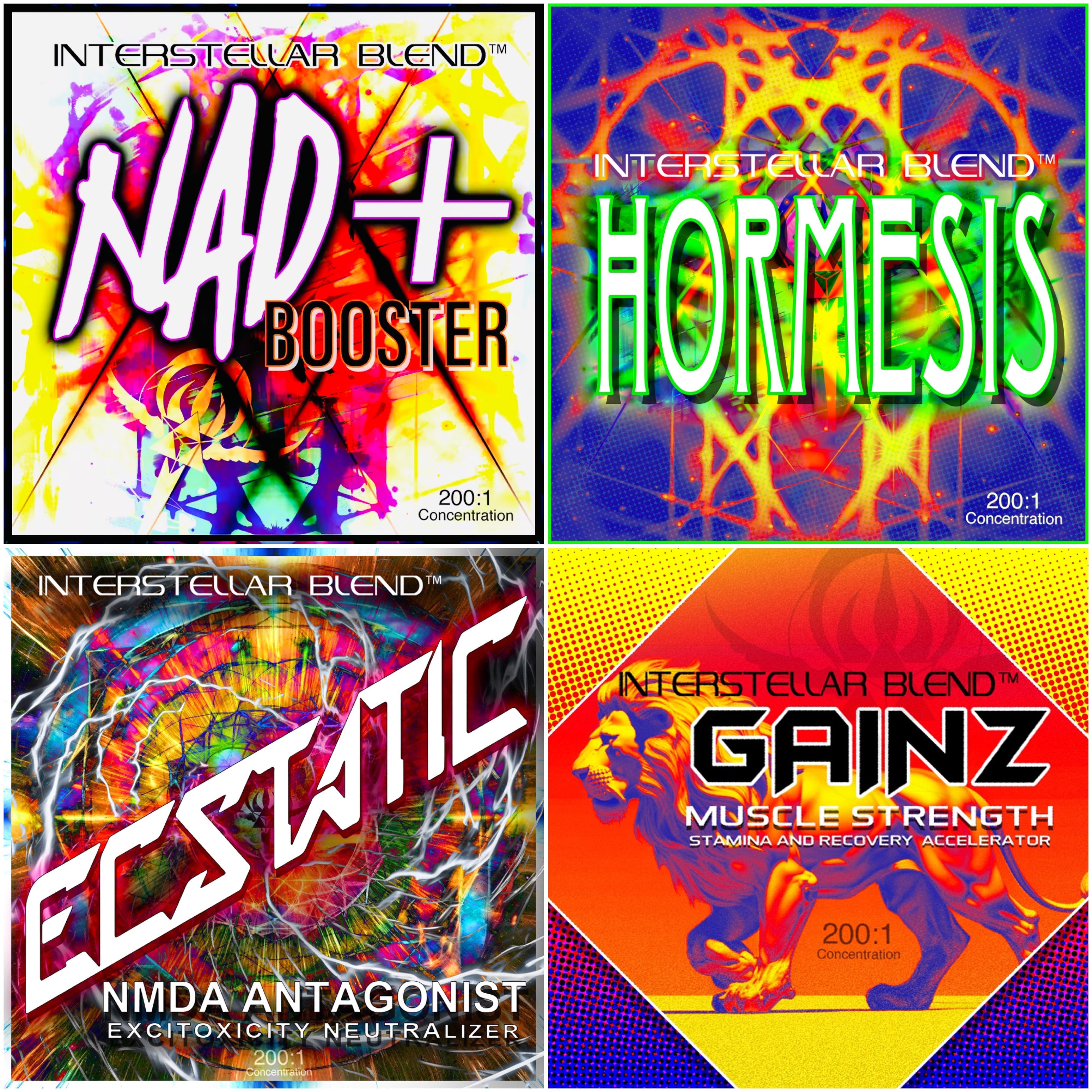 4 SAMPLE COMBO | INTERSTELLAR BLENDS