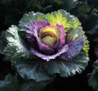 Brassica oleracea (Wild Cabbage, Cruciferous Vegetable Family) – Nutrient-rich vegetable in Interstellar Blends, supporting detoxification, hormonal balance, and antioxidant defense.